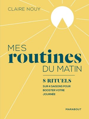 cover image of Mes routines du matin